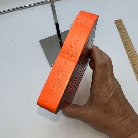 Wooden “Spooky” Block Design Neon Shelf Sign - Picture 5 of 5